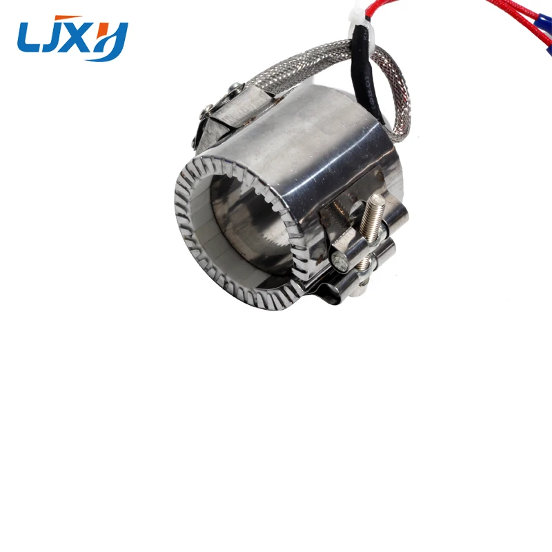 LJXH 42mm Inner Diameter Ceramic Band Heaters Heating Element 110V220V/380V 50mm 60mm 70mm 300W 350W 400W