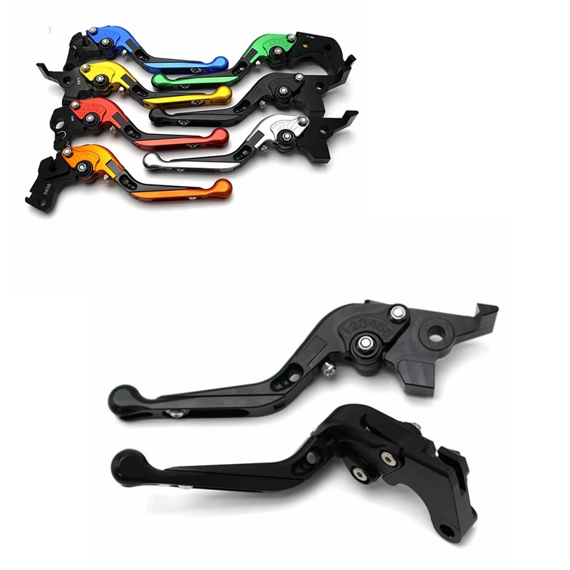 

Motorcycle Adjustable Brake Clutch Levers Folding Extendable for Vespa Granturismo 125/200 GTS 125/250 S125/150/300