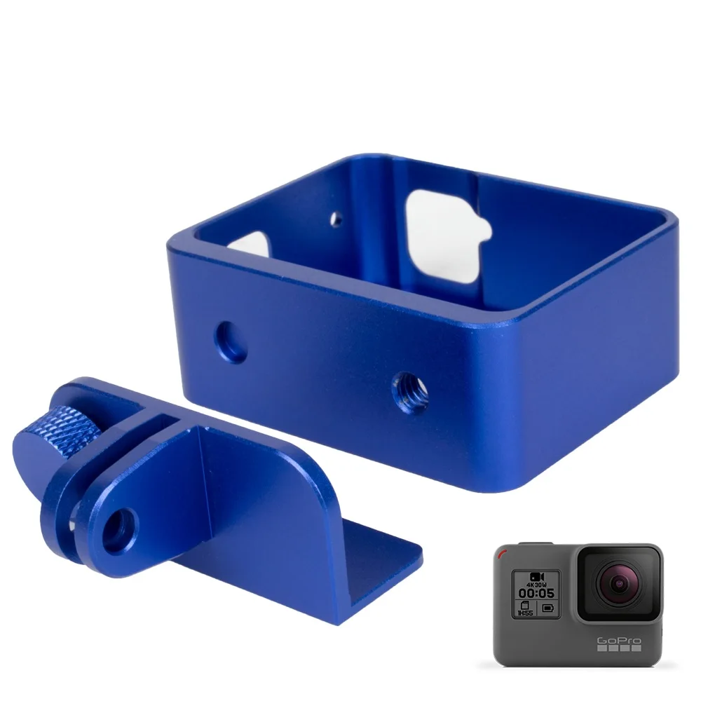 アルミ合金フレームボーダー保護スケルトンハウジングケースシェル GoPro ヒーロー 7 6 5 黒 Editon アクションカメラアクセサリー