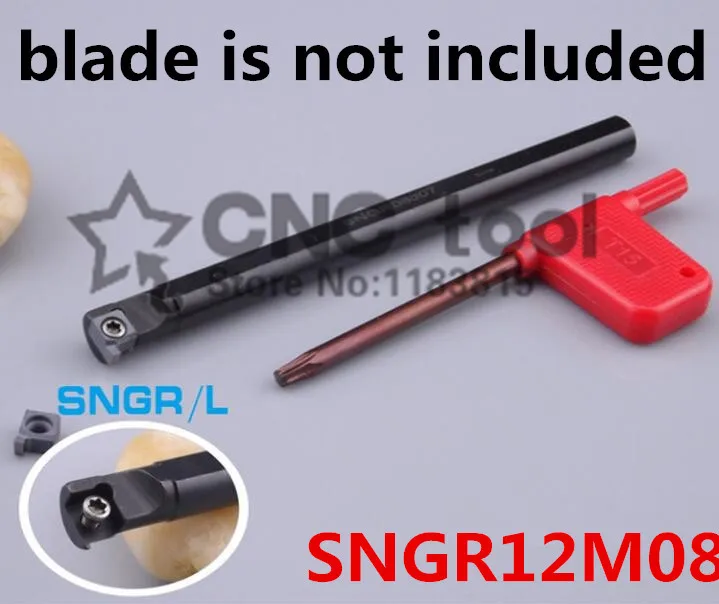 SNGR12M08 Internal Grooving Turning Lathe Boring Bar Tool Holder For Lathe Machine CNC Cutting Turning Tool Holder S12M-SNGR08