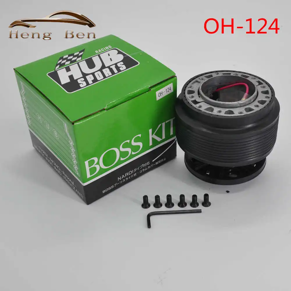HB OH-124 Universal New Racing Steering Wheel Hub Adapter Boss Kit HUB-OH-124