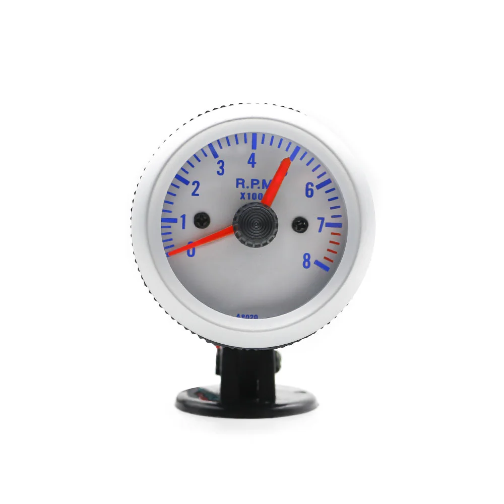 52mm auto boost gauge vacuum water temp gauge oil temp gauge oil press gauge volts meter tachometer RPM