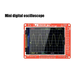 DSO138 Mini Digital Oscilloscope DIY Kit SMD Parts Logic Analyzer Pre-weld E-learning Set 1MSa / s 0-200KHz