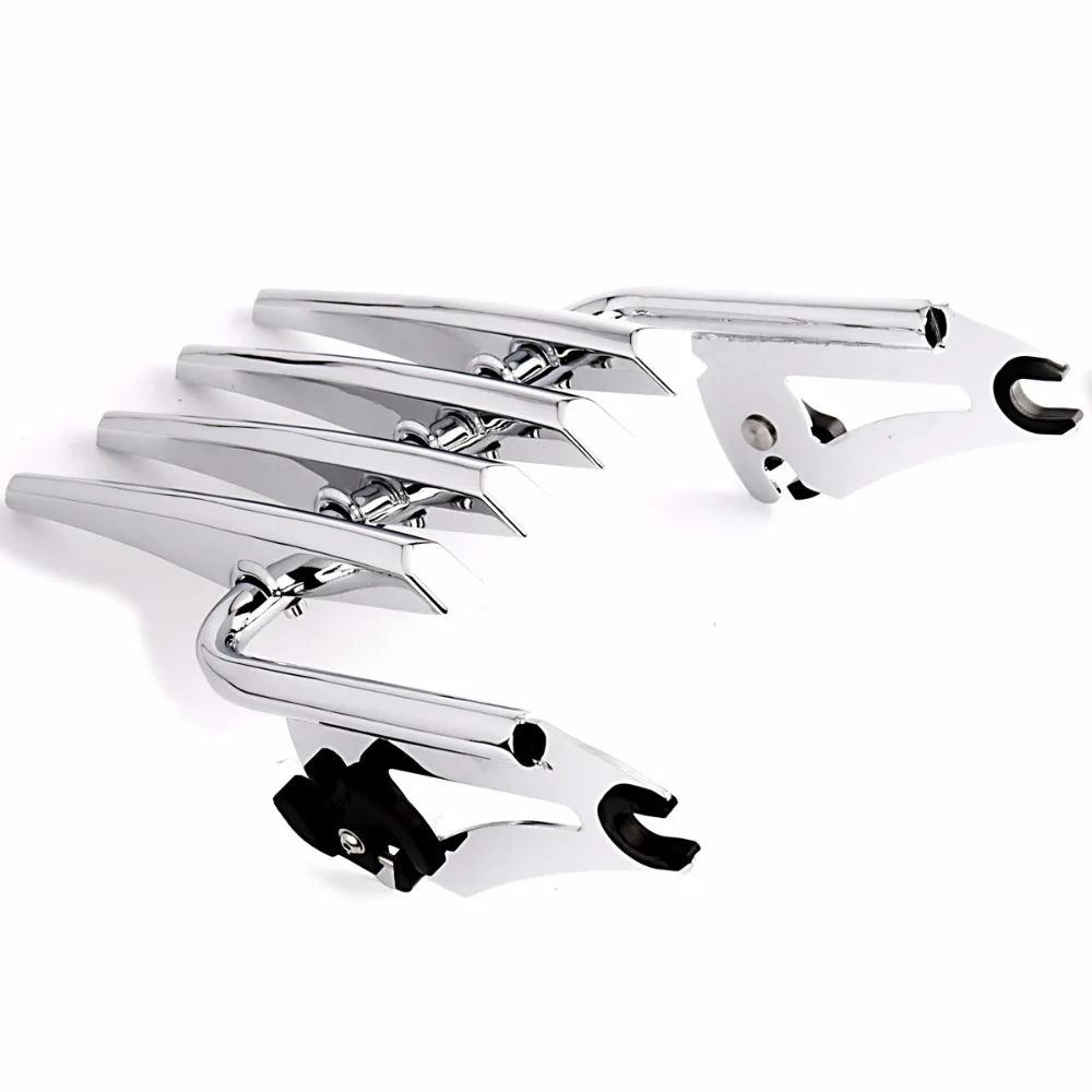 Motorcycle Stealth Luggage Rack For Harley Touring Street Glide Road King Road Glide FLHX FLHR FLTR 2009-2022