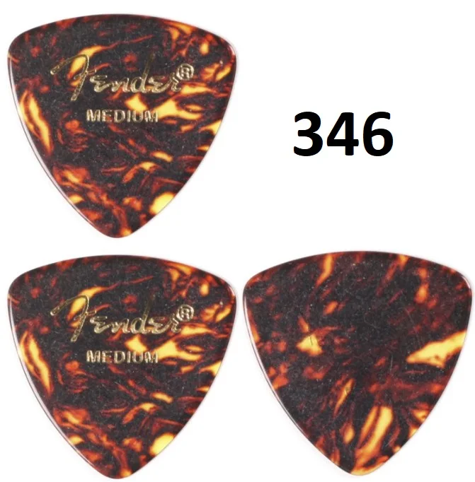 FDR 346/351/355/358 Shape Classic Celluloid Guitar Pick - Tortoise Shell