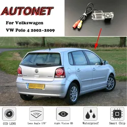 AUTONET-cámara de visión trasera para coche, accesorio de aparcamiento para Volkswagen VW Polo 4 2002 ~ 2009 MK4 9N 4Q 9N3 Hatchback