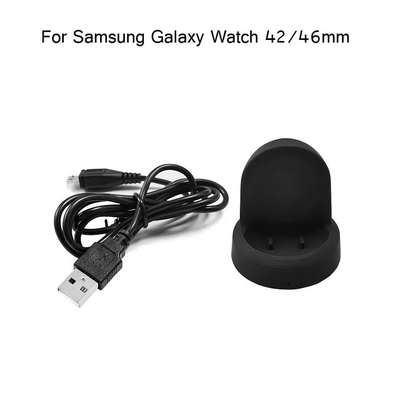 Portable Wireless Fast Charging Power Source Charger For Samsung Galaxy Watch 46mm 42mm Charging Base