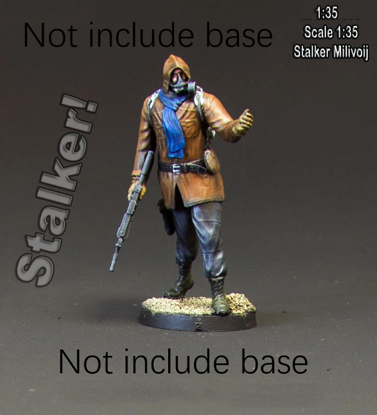 Unpainted Kit  1/35 Stalker Series - Milivoij (1 figure)  figure Historical  Resin Figure miniature garage kit