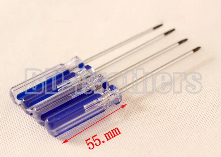 50# 3.0 x 130mm Transparent Handle T8H T8 T10H T10 With Hole Security Torx Screwdriver for XBOX 360 Apple Computer 480pcs/lot