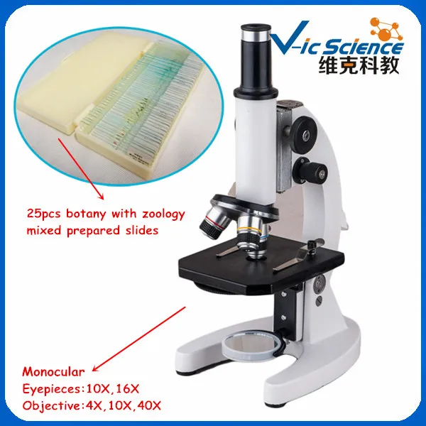 Student Educational Children Microscope XSP-02 4X,10X,40X Biological Microscope