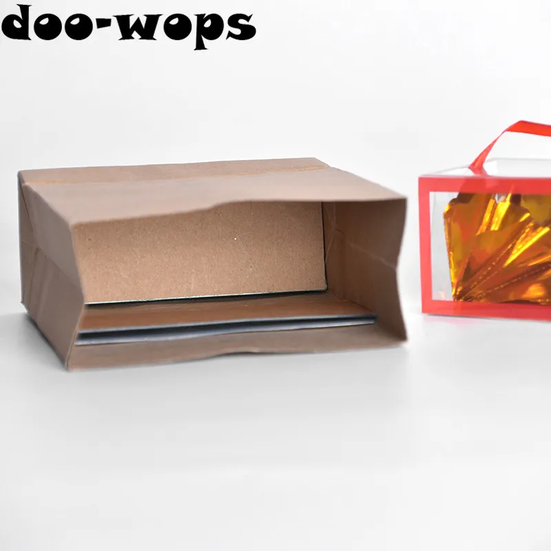 Mini Dream Bag / Appearing Flower Box (13*6*6cm) Magic Tricks Super Delux Bag Appearing Flower Empty From Box Stage Magic Props