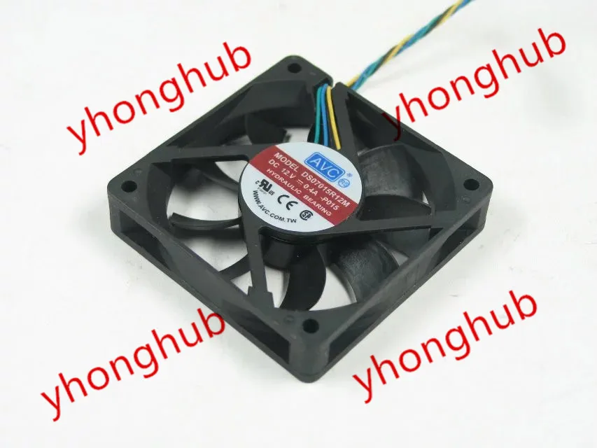 AVC DS07015R12M P015 DC 12V 0.4A 70x70x15mm Server Cooling Fan