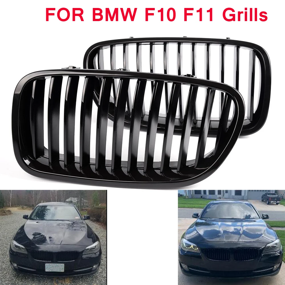 

Front Kidney Grille ABS Car Racing Grills for BMW 5 Series F11 F10 4 Doors 2010-2016 520i 523 525i 530i Car Styling Accessories