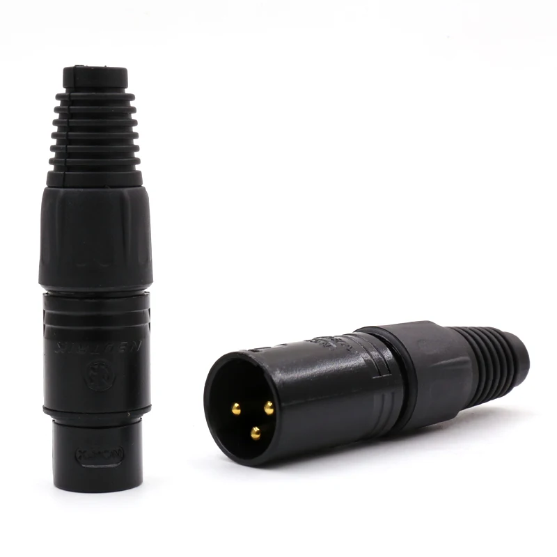 

Neutrik 3-контактный XLR микрофонный кабель, разъем «папа-мама», аудиоадаптер, инструмент для микрофона