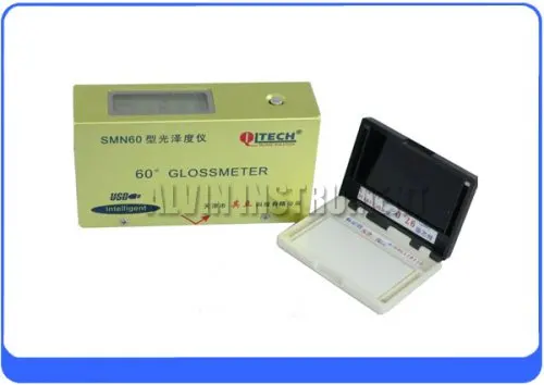 شحن مجاني ذكي لمعان متر USB واجهة البيانات البرمجيات المدى: 0 ~ 99.9GS 100 ~ 1000GS 60 درجة ISO2813 ASTMD523 DIN67530