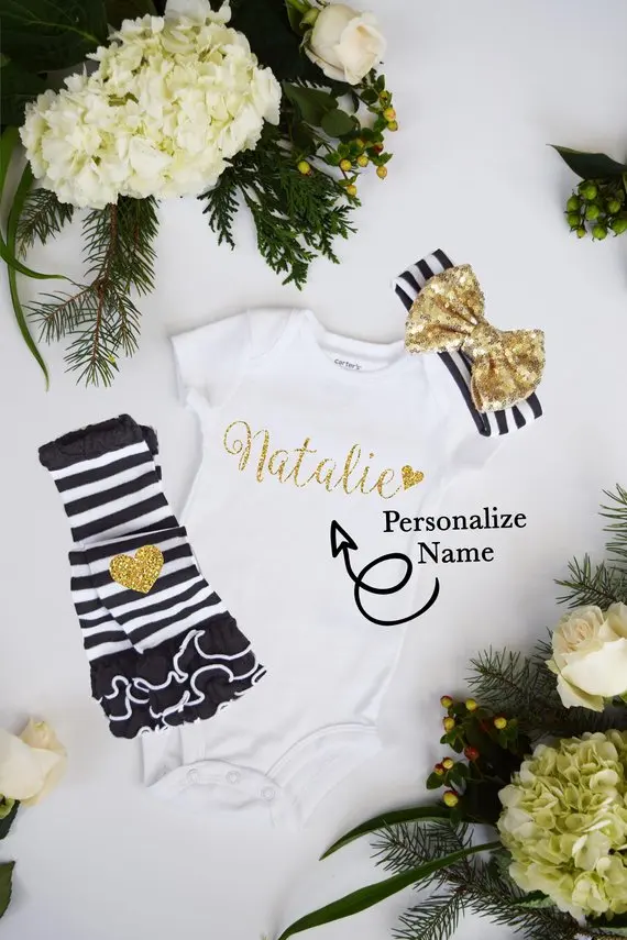 personalized name monogram birthday bodysuit onepiece Tutu t shirt legwarmers toodles Outfit set Birth Announcement gifts