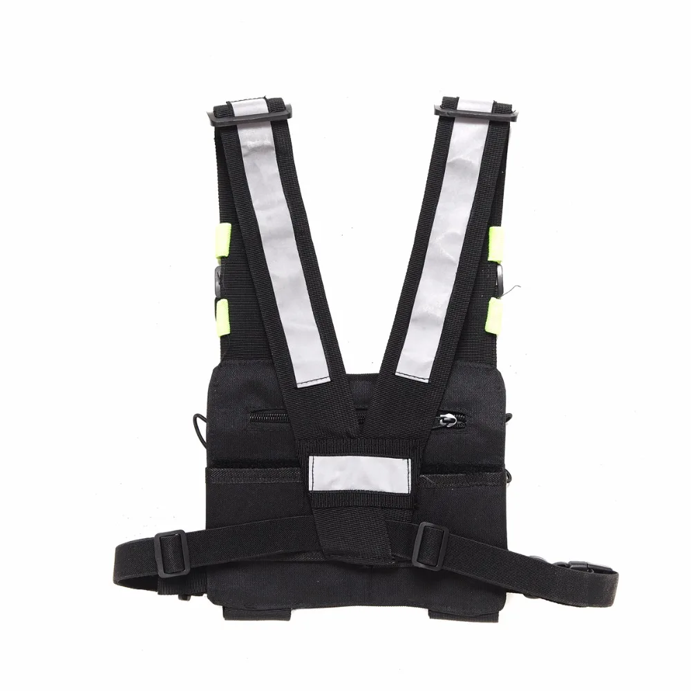 Radio Chest Harness Chest Front Pack Pouch Holster Vest Rig Carry