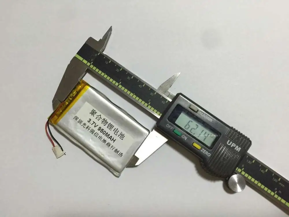 Polímero de litio de 3,7 V, 403562 MAH, MP4, navegador GPS, microdispositivos, batería de iones de litio recargable, novedad