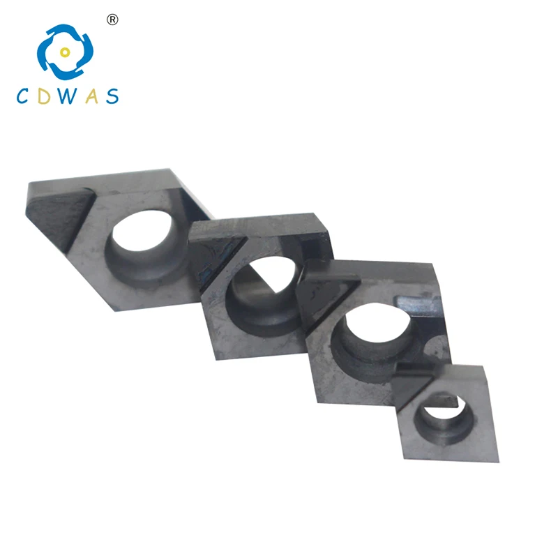 CCGT060202 CCGT 060204 ccgt09T302 ccgt 09T304 CCGT09T308 PCD CBN Diamond Inserts Internal Turning Tool CNC Lathe Tool Blade