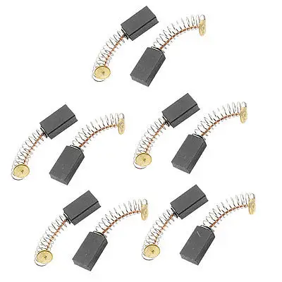 Motor de taladro eléctrico, cepillos de carbono, 14mm x 8mm x 5mm, 10 Uds.