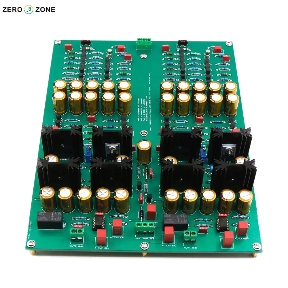 GZLOZONE Assembeled KG Version KSA5 Headphone Amplifier / Preamplifier Board Audio Amplifier