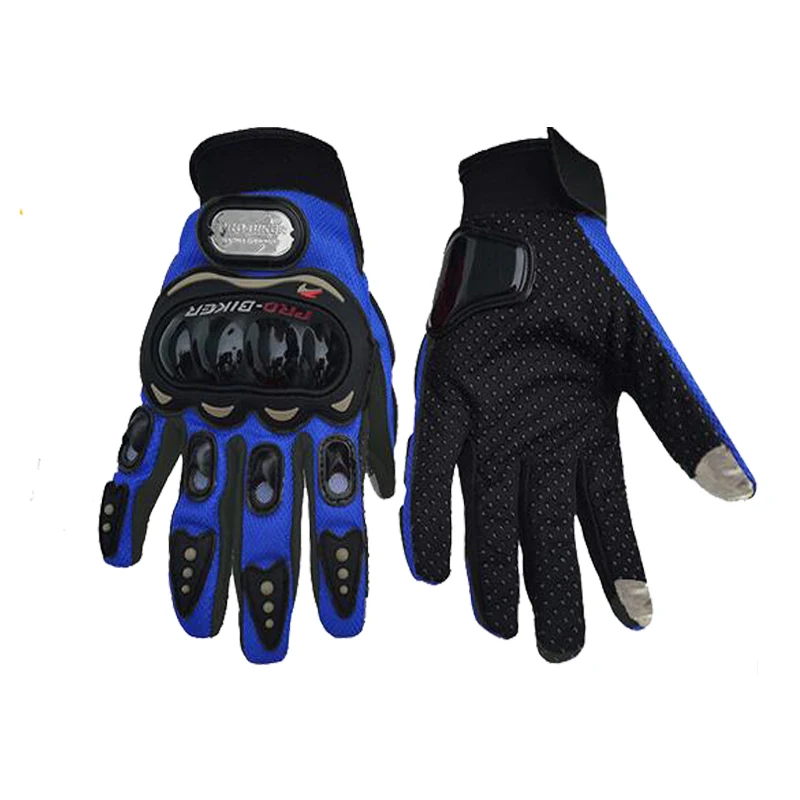 Gants de moto respirants à doigts complets pour écran tactile, gants de course, protection des sports de plein air, gants d\'équitation Cross Bike,