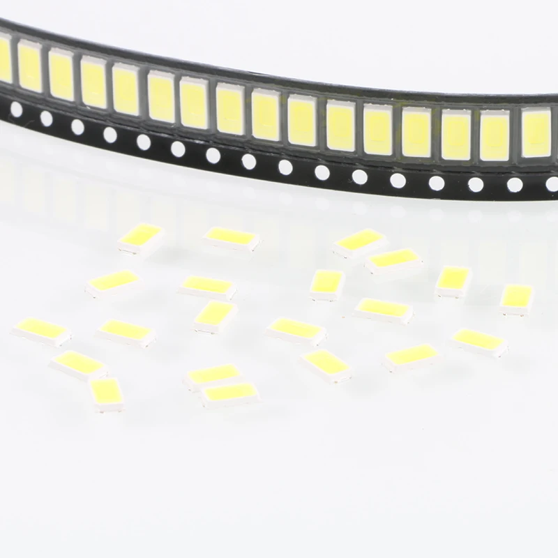 100pcs 5630/5730-CW/WW 0.5W-150Ma 50-55lm 6500K White Light SMD 5730 5630 LED 5730 diodes (3.2~3.4V)