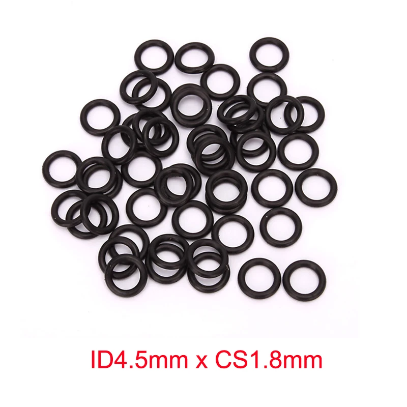 

ID4.5mm x CS1.8mm NBR o rings rubber oil resistant gaskets