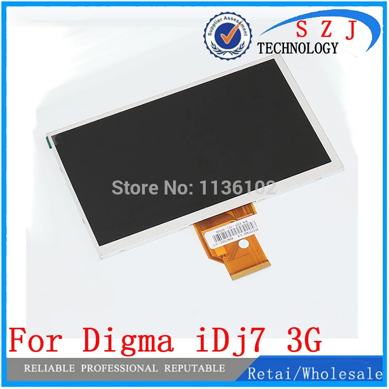 

New 7" inch tablet PC LCD display For Digma iDj7 3G LCD screen display Replacement Free Shipping