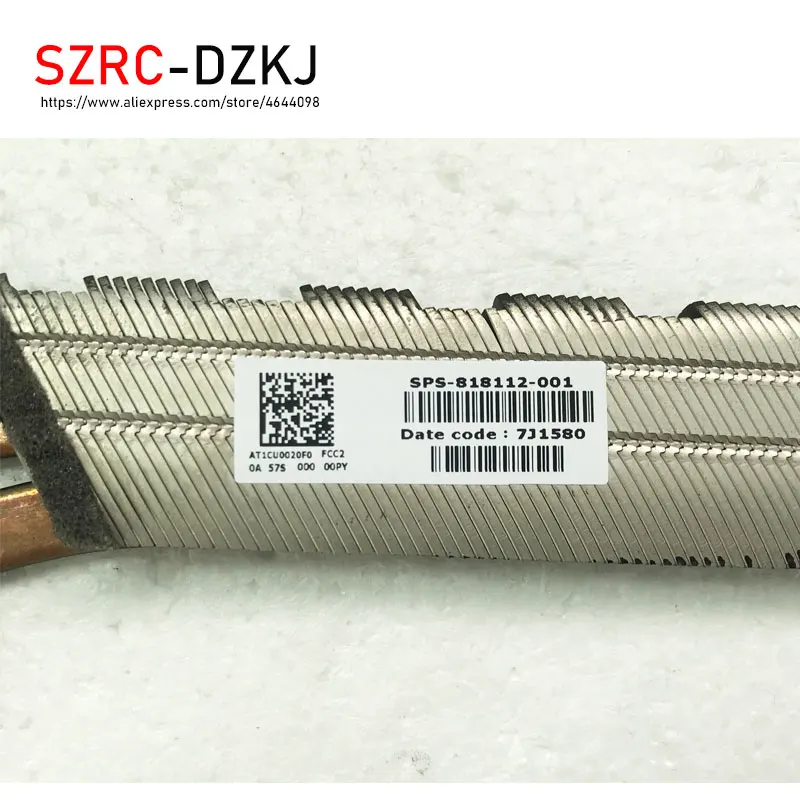 SZRCDZKJ Original For HP Envy 14-J ENVY14-J100 Heatsink Assembly Radiator Cooler WORKING 818112-001 AT1CU0020F0