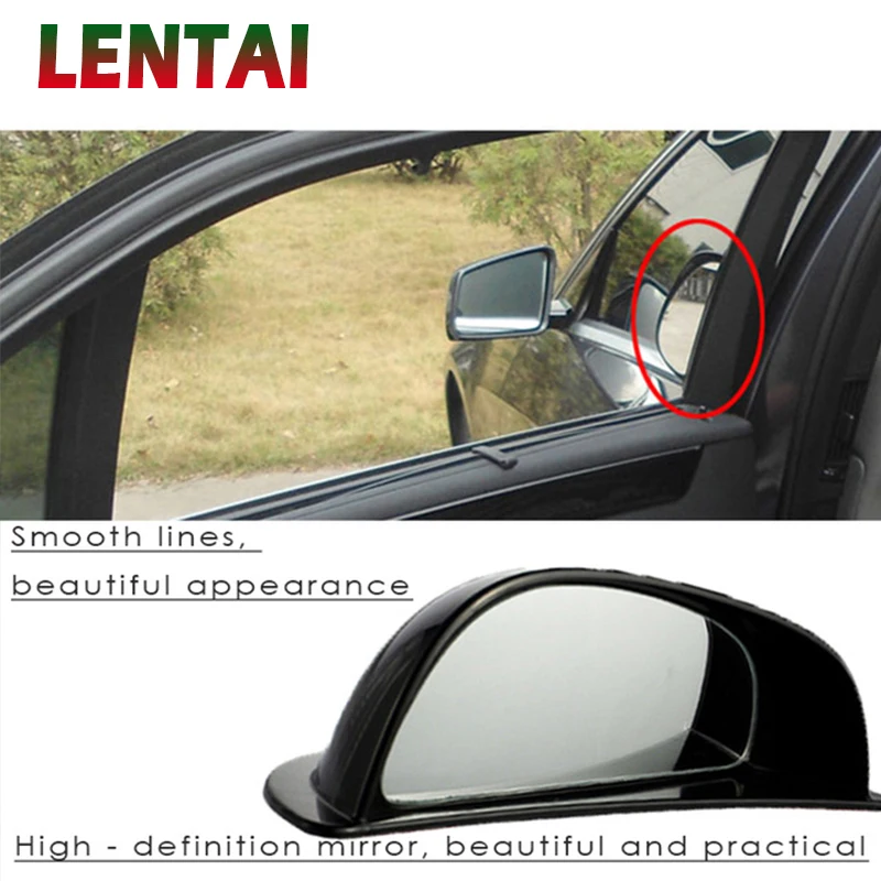 LENTAI 1Set Car Back door Rearview Wide Angle Lens Mirrors For Mercedes W205 W203 Volvo XC90 S60 XC60 S80 V40 Alfa Romeo 159 156