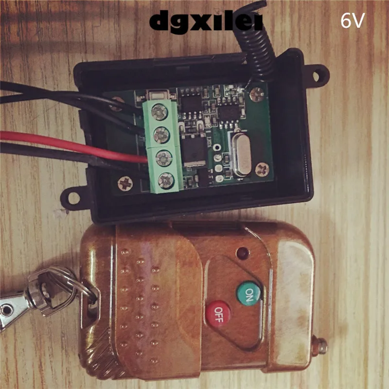 Dgxilei-Wireless Remote Switch with Receiver Module, Duck Decoy, DC6V, 12V, 2019