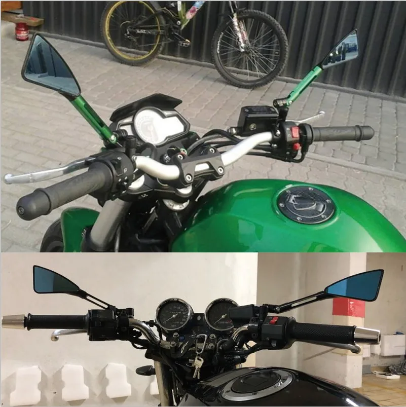 Universal Motorcycle mirror CNC side Rearview For kawasaki Z900 Z 900