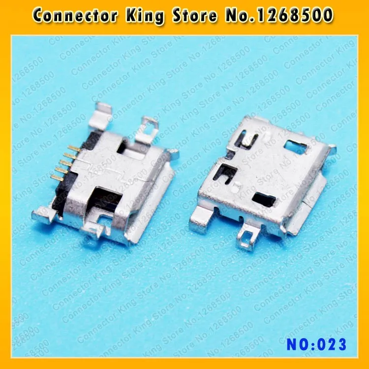 ChengHaoRan Micro 5pin USB connector 0.8 B type connector charging port for ZTE V880 and other mobile,MC-023