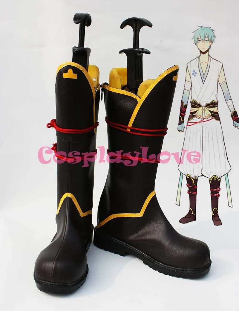 Kuroko No Basketball Kuroko Tetsuya Cosplay Shoes Boots Black Color Custom Made For Halloween Christmas Festival CosplayLove