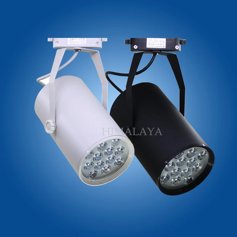 

Toika 15pc/lot 12w LED track light for store/shopping mall lighting lamp Color optional White/black Spot light AC85-265V