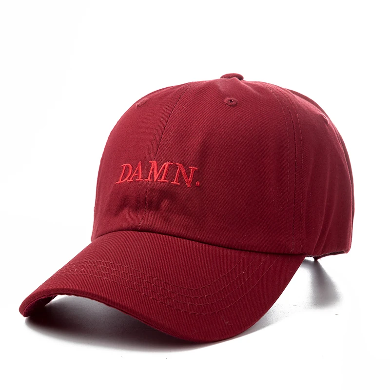 High Quality Rapper Kendrick Lamar Damn Snapback Cap Embroidery DAMN Dad Hat Women Men Baseball Cap Hip Hop Hat Bone