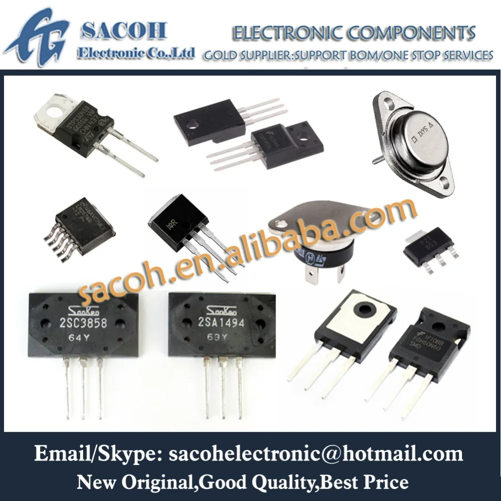 New Original 10Pcs/Lot BDX53C BDX53 OR BDX53A OR BDX53B TO-220 8A 100V Silicon Power Transistor