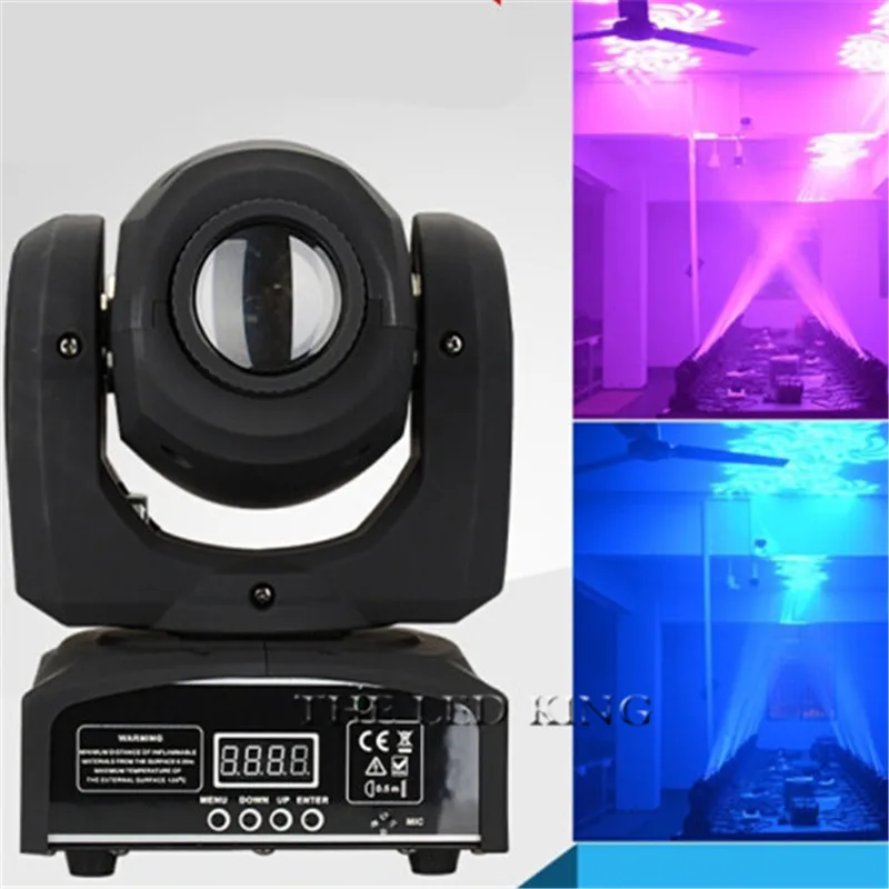 

fast shipping HOT/ 1- 10pcs/lot Eyourlife LED Inno Pocket Spot Mini Moving Head Light 60W DMX dj 8 gobos effect stage lights