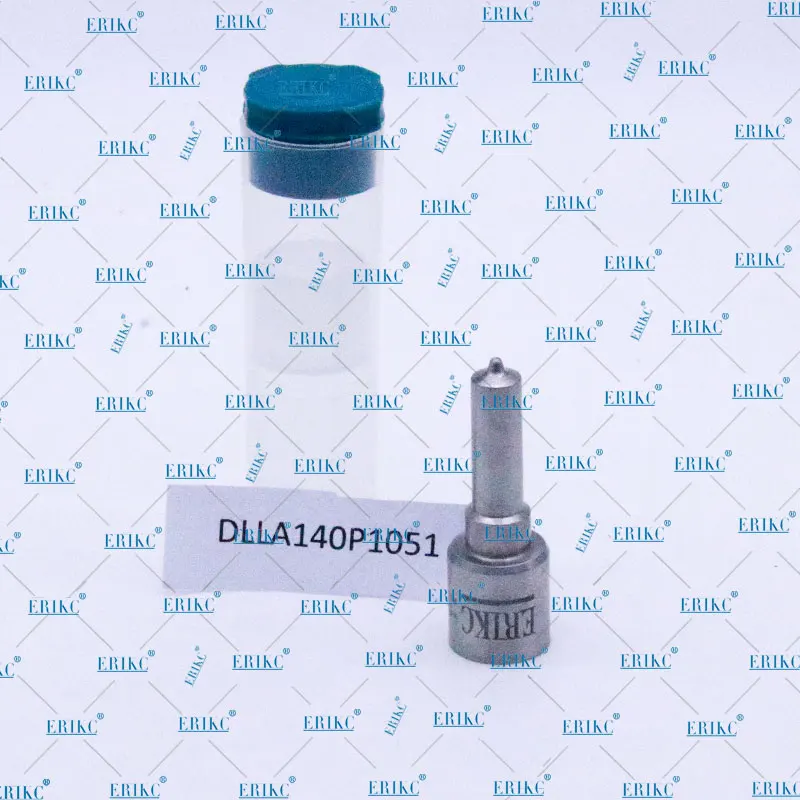 ERIKC DLLA 140P1051 Nosel Injeksi Bahan Bakar DLLA140P1051 Injektor Bahan Bakar Common Rail DLLA 140 P1051 untuk 0445120017