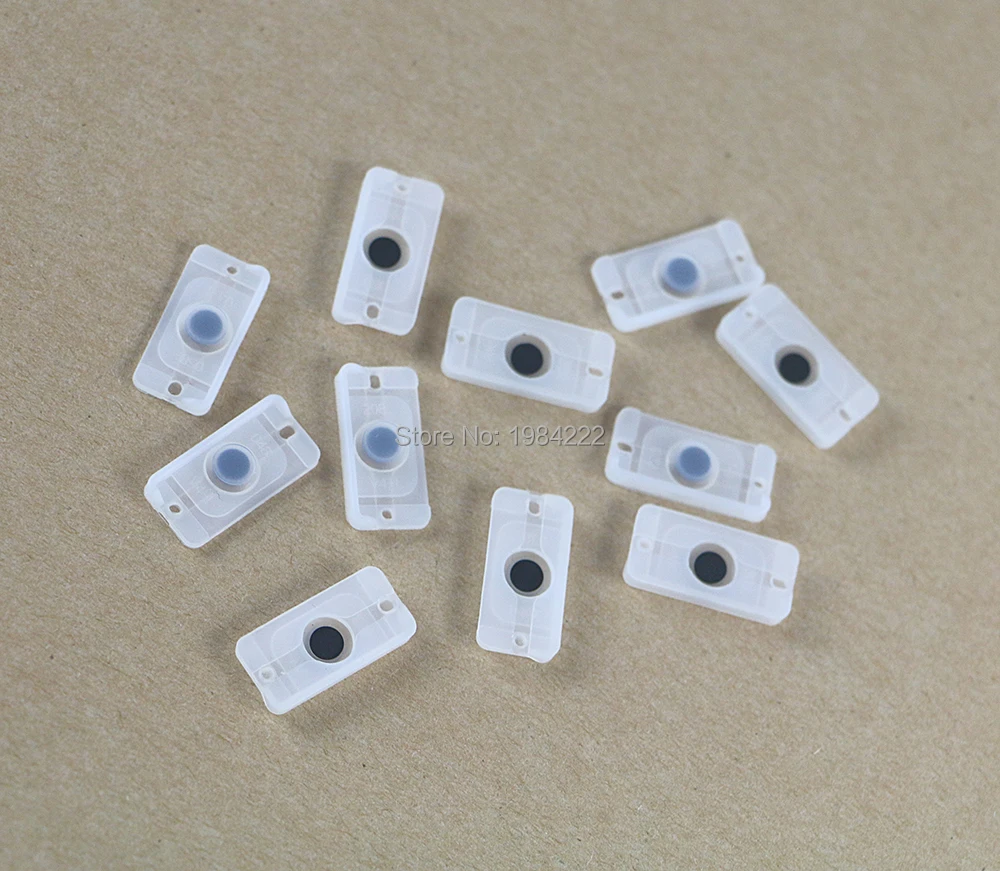 50 قطعة/الوحدة وسادة مطاطية موصلة JDS 010 001 011 L1 R1 L2 R2 المطاط السيليكون موصل زر الوسادة مجموعة ل PS4