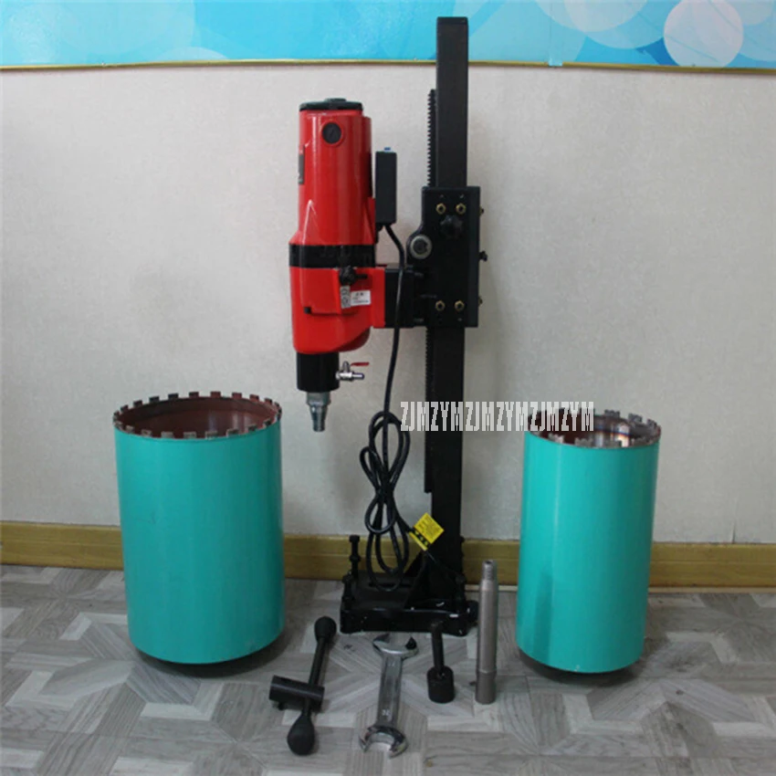 2450W Electric Power Diamond Coring Cutting Drill 31-39 inch Deep 300mm Diameter Hole Concrete Core Drilling Machine Device LH30