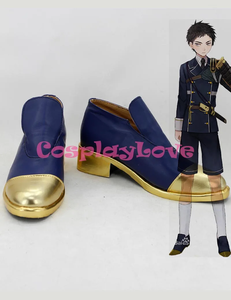 

Custom Made Japanese Game Touken Ranbu Online Atsu Toushirou Cosplay Boots Shoes Slipper For Halloween Christmas