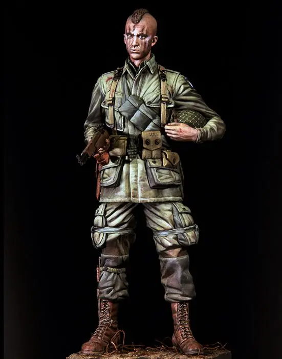 Unpainted Kit 1/9 200mm US Airborne division  101st 1944 high 200mm    Resin Figure miniature garage kit