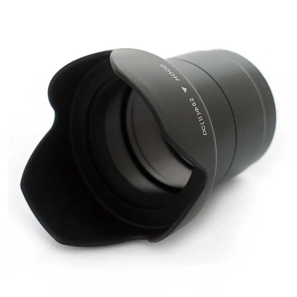 49mm 52mm 55mm 58mm 62mm 67mm 72mm 77mm 82mm 49-82mm Flower Lens Hood for Nikon D5500 D5300 D5200 D5100 D3300 D3200 With 18-55mm