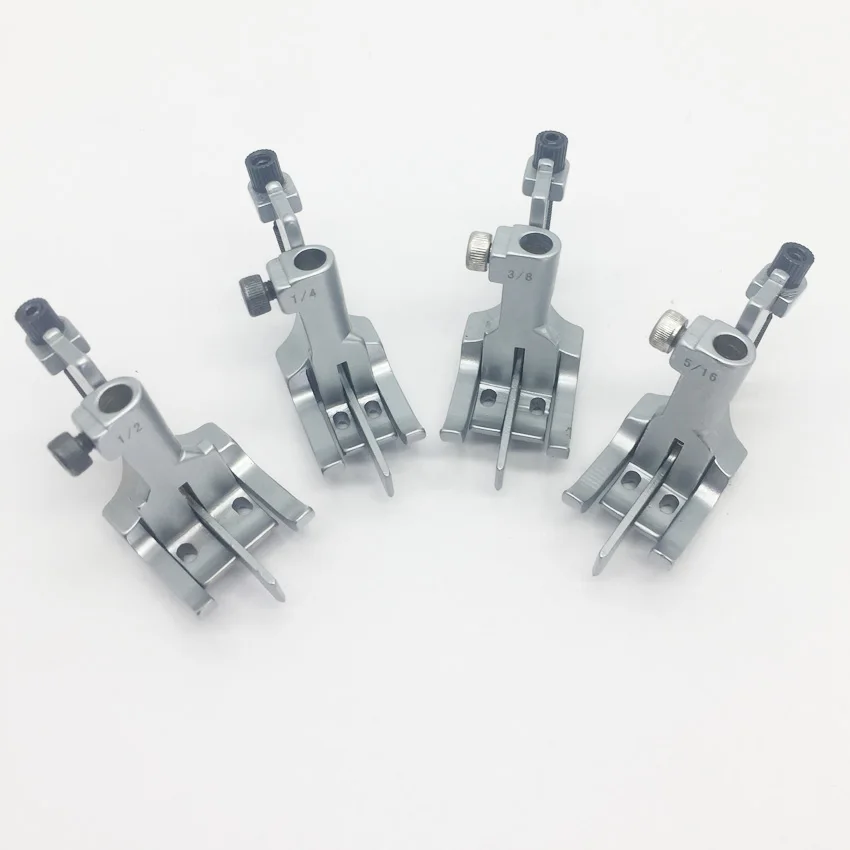 synchronous foot pressure JUKI industrial sewing machine 1560 car cushion pressure midline presser foot 1/2'' 1/4'' 3/8'' 5/16