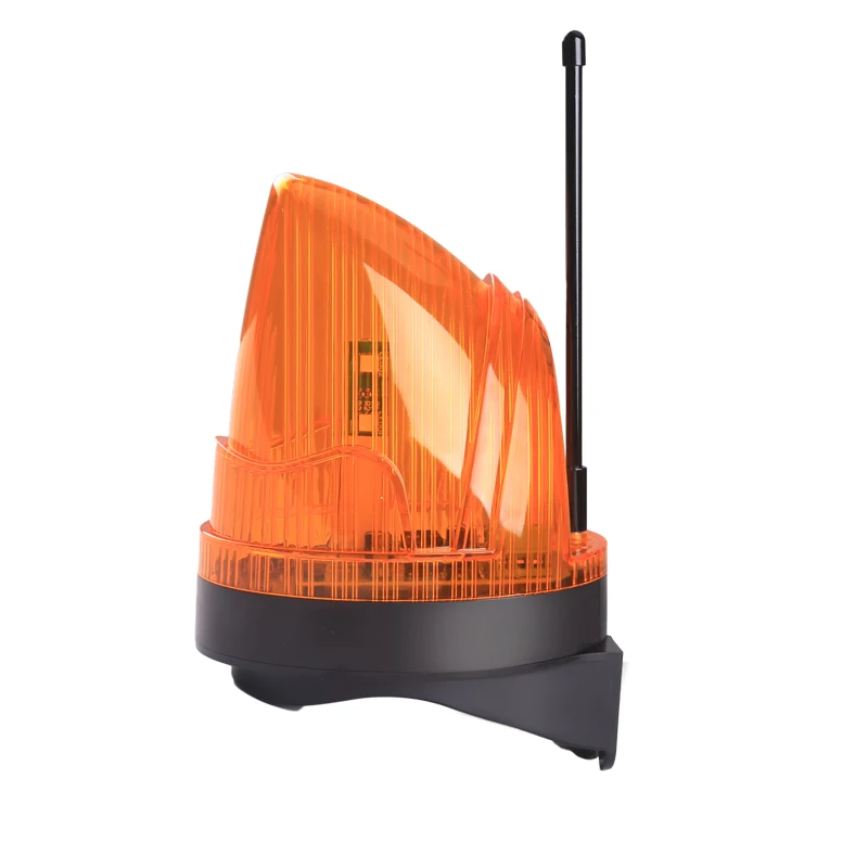 wide voltage 110V AC 220VAC 24VDC LED flashing alarm lamp light blinker strobe for automatic gate opener(no sound)