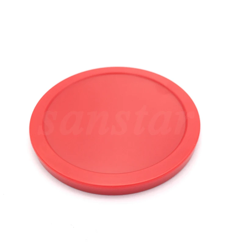 10 pcs Standard Plastic Air Hockey Pushers And Pucks Replacement For Game Tables Goalies Accessories