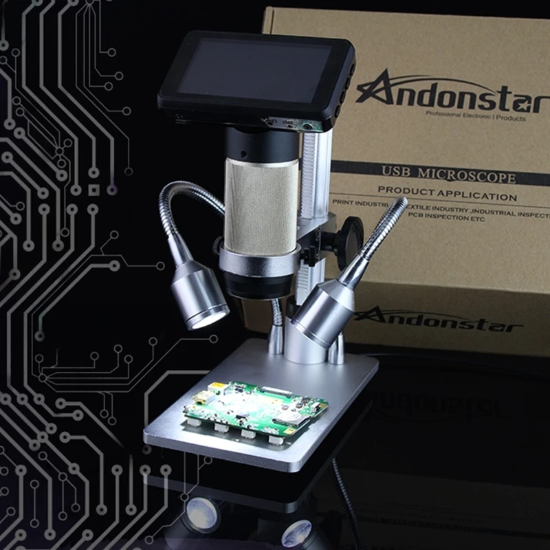 

HDMI-микроскоп 1080P HD USB цифровые видеомикроскопы 300X дальность объекта телефон PCB пайка ремонт камера лупа