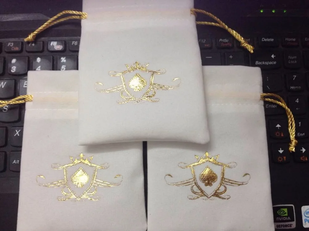 

500pcs/lot High quality 7*9cm drawstring bags jewelry bags wholesale velvet bags custom logo gift pouches free shipping by DHL